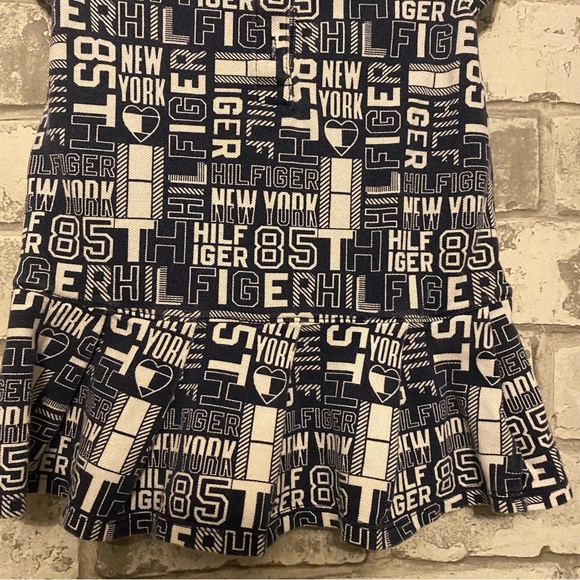 Tommy Hilfiger Spell-Out Dress Size 12 Months - Picture 3 of 8